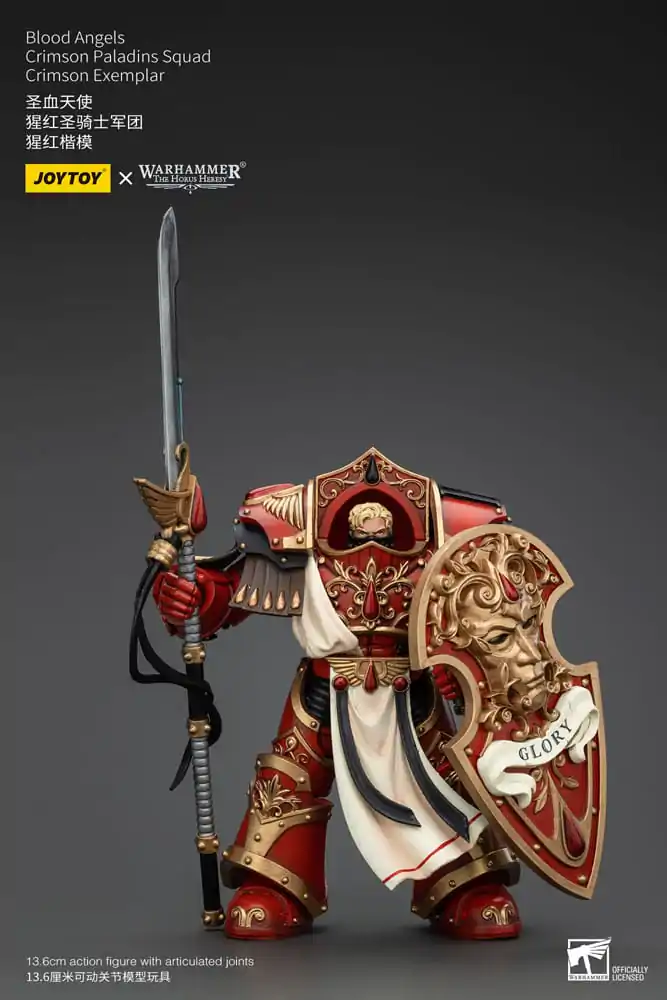 Warhammer The Horus Heresy akční figurka 1/18 Blood Angels Crimson Paladins Squad Crimson Exemplar 14 cm fotografii produktu