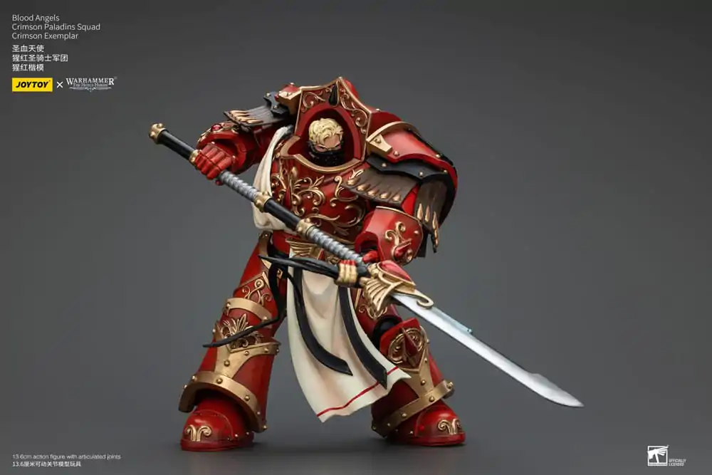 Warhammer The Horus Heresy akční figurka 1/18 Blood Angels Crimson Paladins Squad Crimson Exemplar 14 cm fotografii produktu