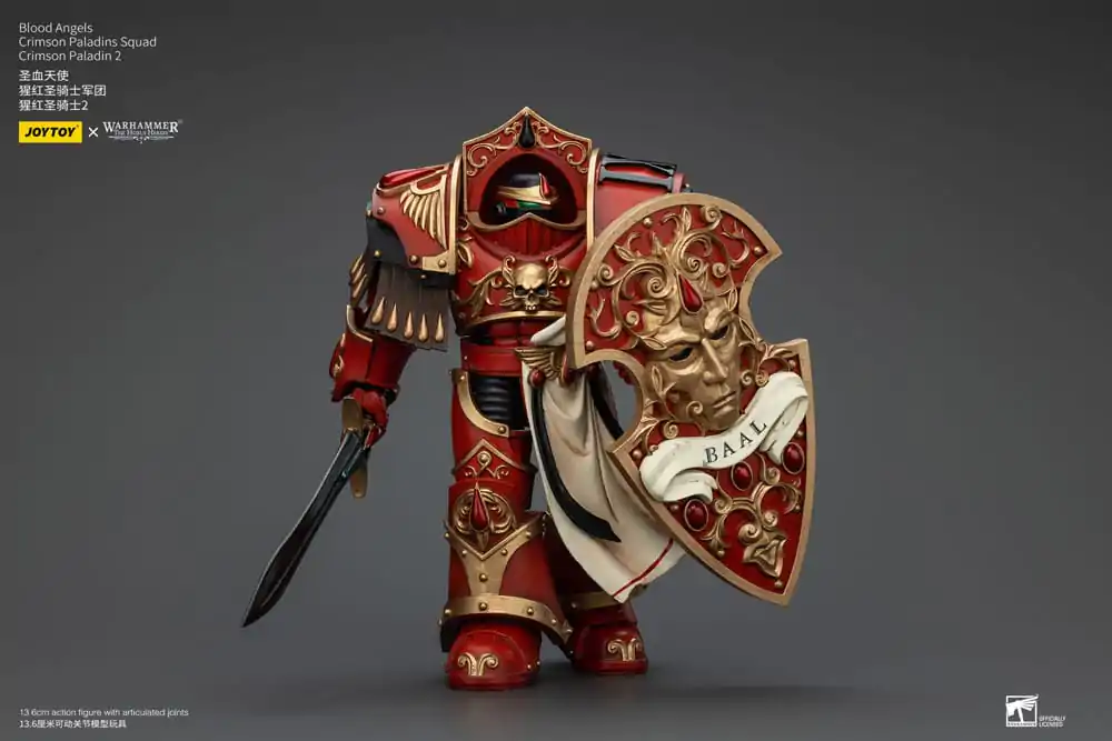 Warhammer The Horus Heresy Akční figurka 1/18 Blood Angels Crimson Paladins Squad Crimson Paladin 2 14 cm fotografii produktu