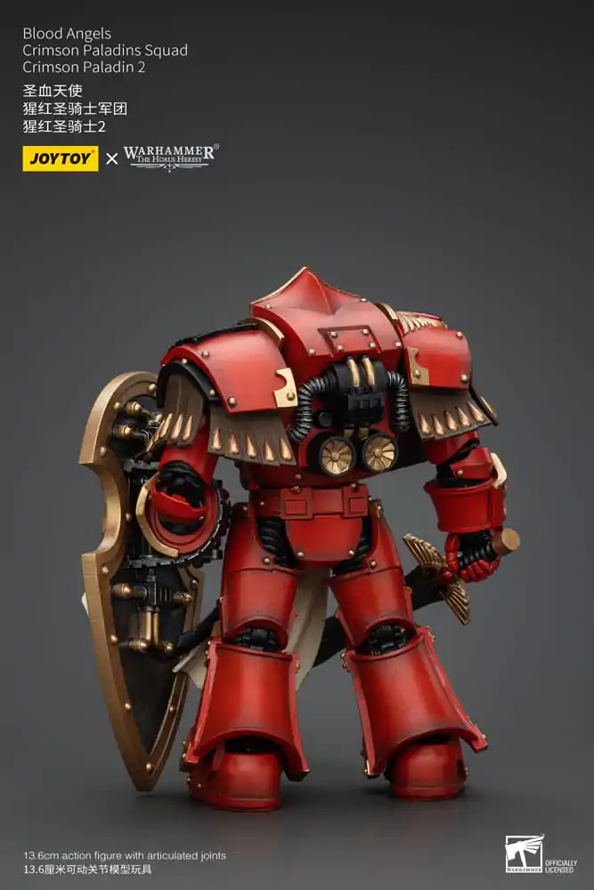 Warhammer The Horus Heresy Akční figurka 1/18 Blood Angels Crimson Paladins Squad Crimson Paladin 2 14 cm fotografii produktu