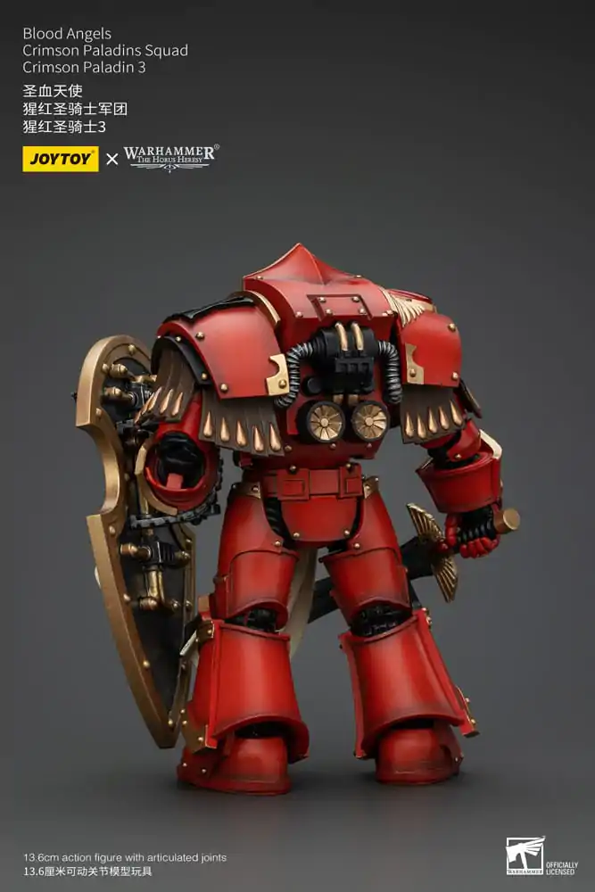 Warhammer The Horus Heresy akční figurka 1/18 Blood Angels Crimson Paladins Squad Crimson Paladin 3 14 cm fotografii produktu