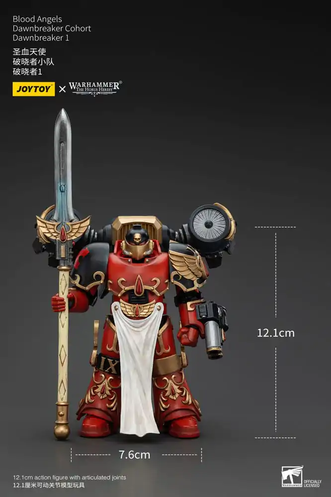 Warhammer The Horus Heresy Akční figurka 1/18 Blood Angels Dawnbreaker Cohort Dawnbreaker 1 13 cm fotografii produktu