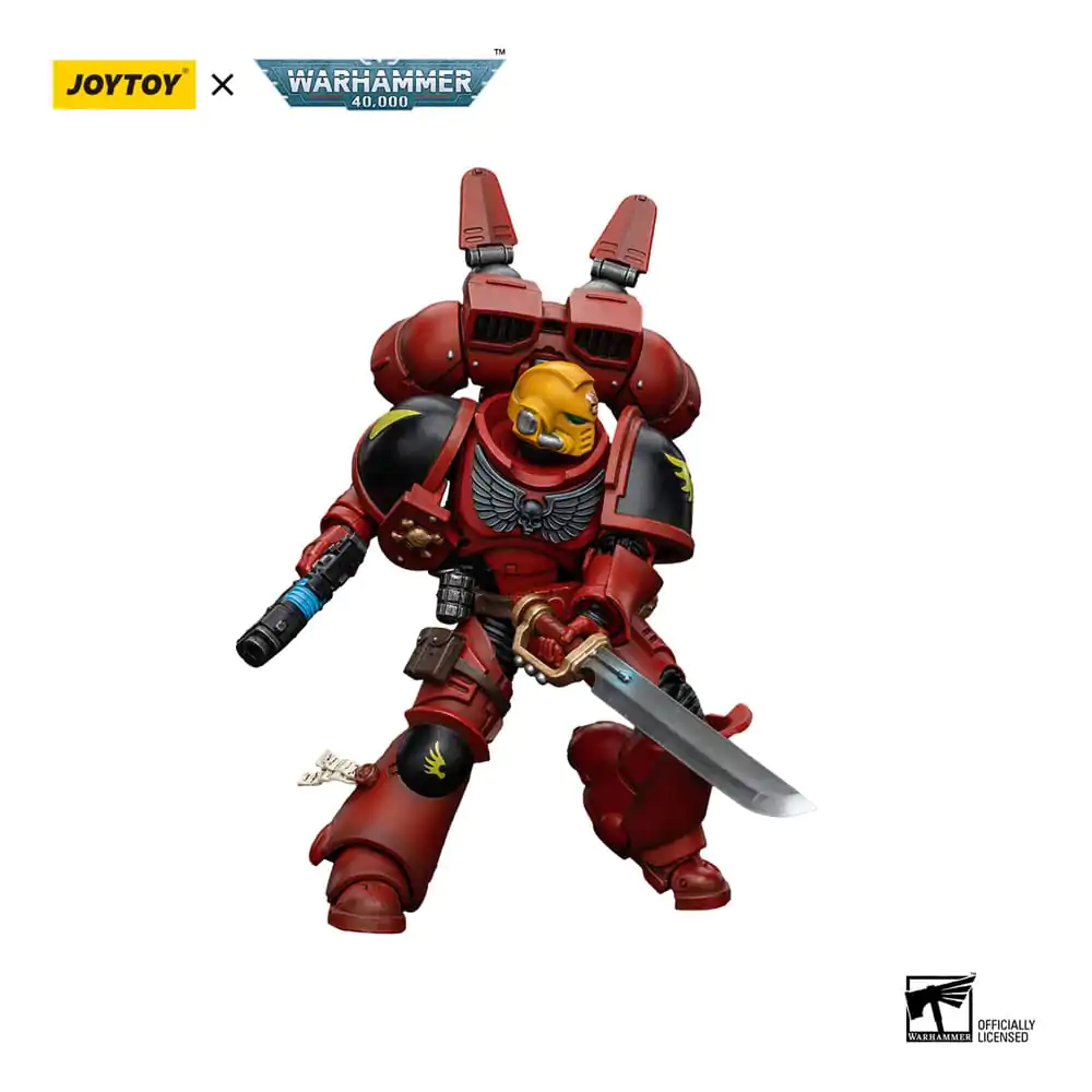 Warhammer The Horus Heresy Akční figurka 1/18 Blood Angels Jump Pack Intercessors Sergeant s Plazmovou pistolí 12 cm fotografii produktu