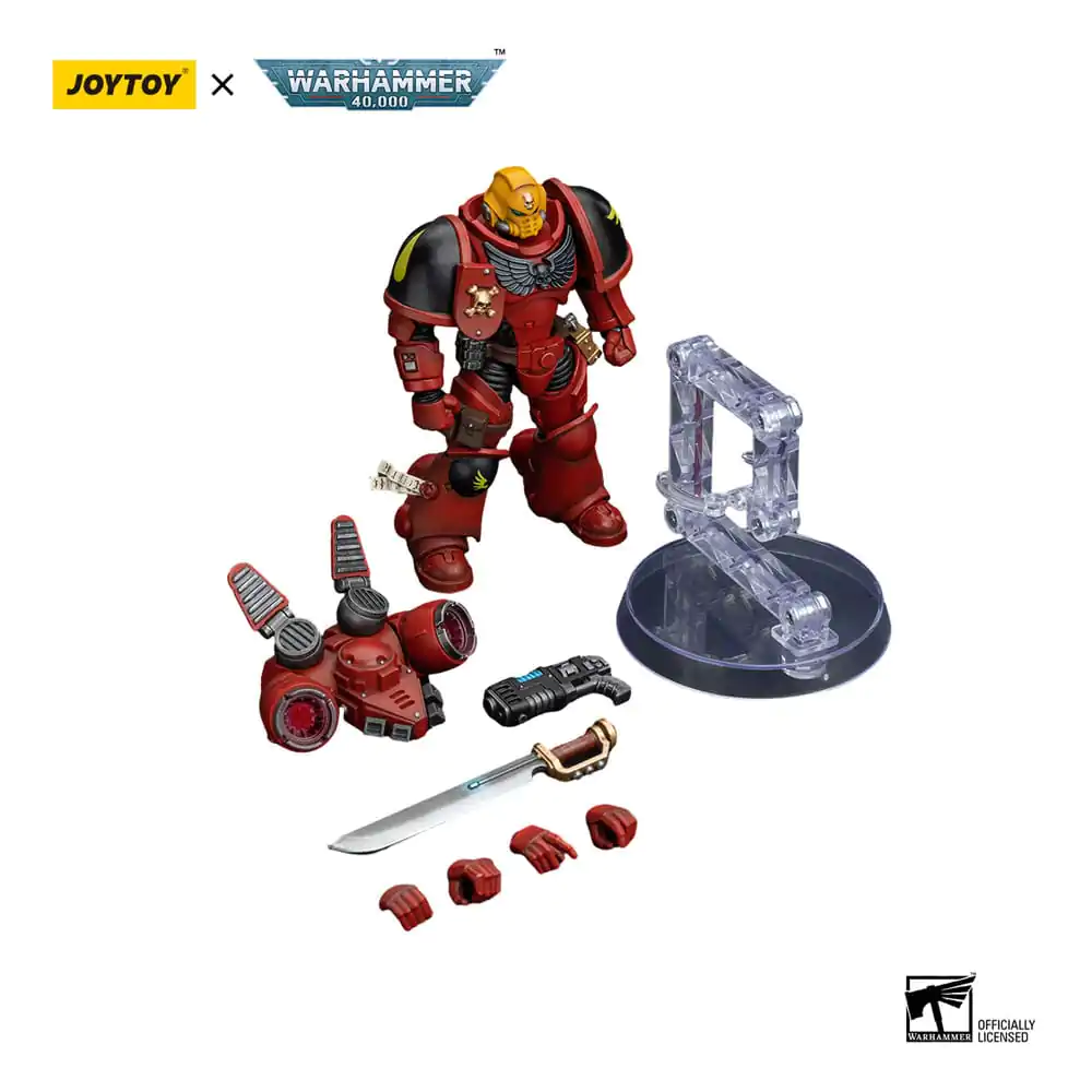 Warhammer The Horus Heresy Akční figurka 1/18 Blood Angels Jump Pack Intercessors Sergeant s Plazmovou pistolí 12 cm fotografii produktu