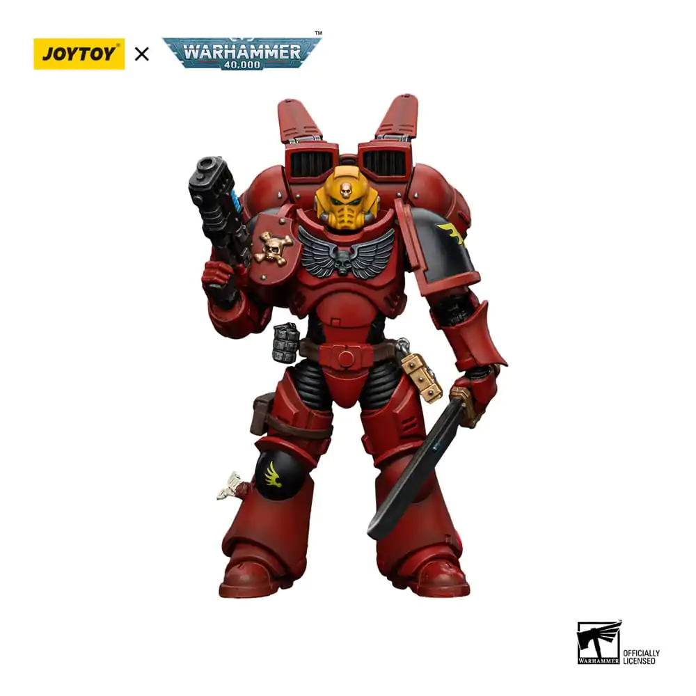 Warhammer The Horus Heresy Akční figurka 1/18 Blood Angels Jump Pack Intercessors Sergeant s Plazmovou pistolí 12 cm fotografii produktu