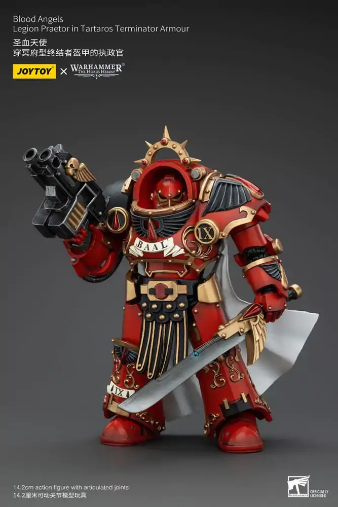 Warhammer The Horus Heresy akční figurka 1/18 Blood Angels Legion Praetor v Tartaros Terminator Armour 14 cm fotografii produktu