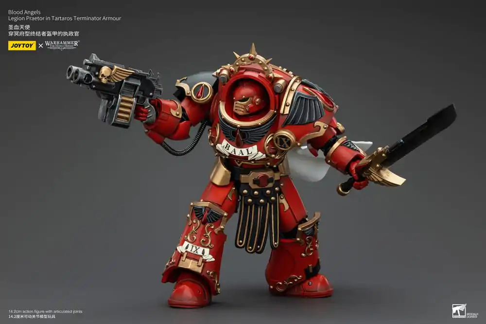 Warhammer The Horus Heresy akční figurka 1/18 Blood Angels Legion Praetor v Tartaros Terminator Armour 14 cm fotografii produktu