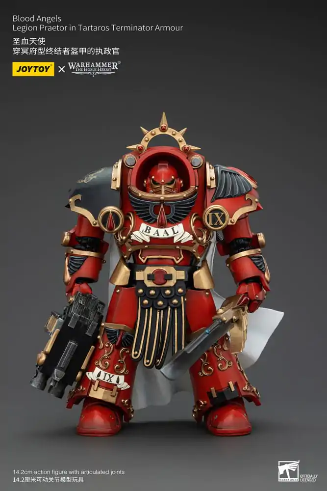 Warhammer The Horus Heresy akční figurka 1/18 Blood Angels Legion Praetor v Tartaros Terminator Armour 14 cm fotografii produktu