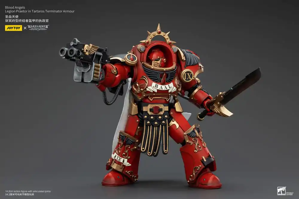 Warhammer The Horus Heresy akční figurka 1/18 Blood Angels Legion Praetor v Tartaros Terminator Armour 14 cm fotografii produktu