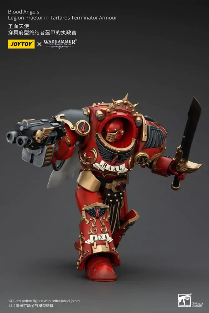 Warhammer The Horus Heresy akční figurka 1/18 Blood Angels Legion Praetor v Tartaros Terminator Armour 14 cm fotografii produktu