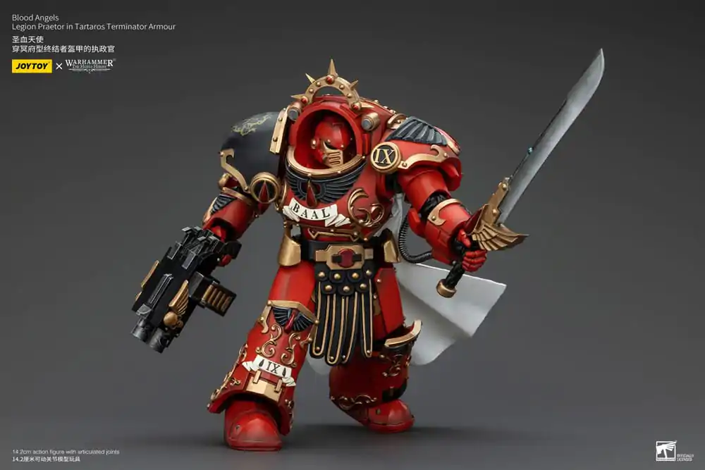 Warhammer The Horus Heresy akční figurka 1/18 Blood Angels Legion Praetor v Tartaros Terminator Armour 14 cm fotografii produktu