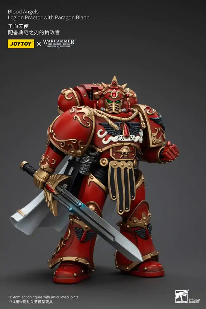Warhammer The Horus Heresy Akční figurka 1/18 Blood Angels Legion Praetor s Paragon Blade 13 cm fotografii produktu