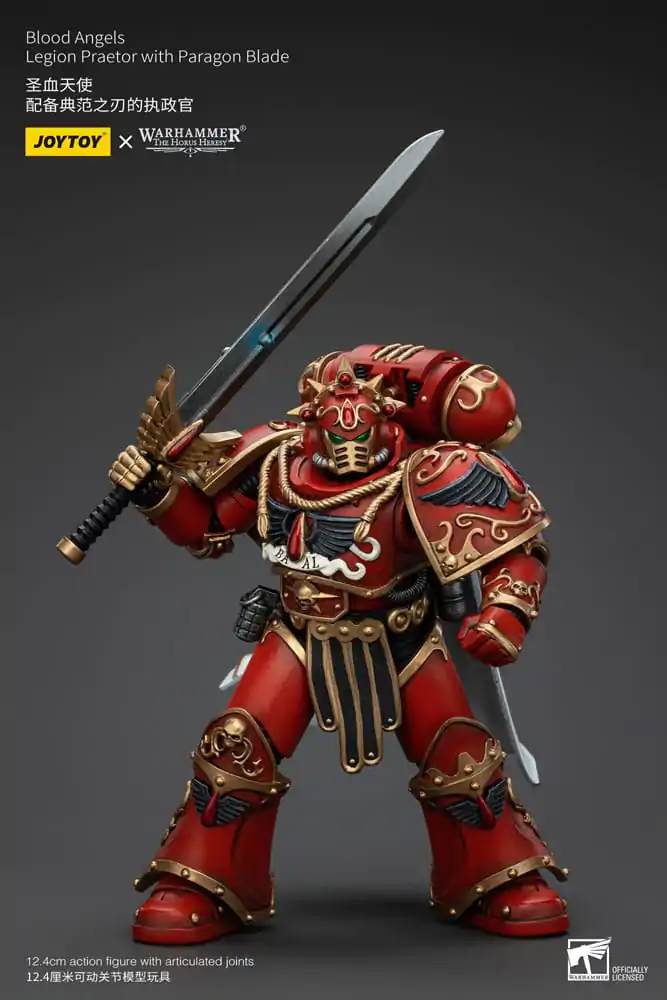 Warhammer The Horus Heresy Akční figurka 1/18 Blood Angels Legion Praetor s Paragon Blade 13 cm fotografii produktu