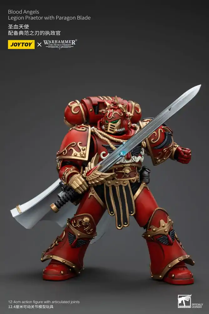 Warhammer The Horus Heresy Akční figurka 1/18 Blood Angels Legion Praetor s Paragon Blade 13 cm fotografii produktu