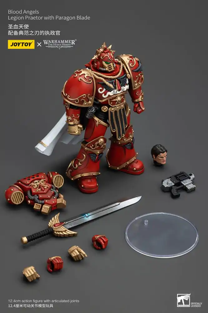 Warhammer The Horus Heresy Akční figurka 1/18 Blood Angels Legion Praetor s Paragon Blade 13 cm fotografii produktu