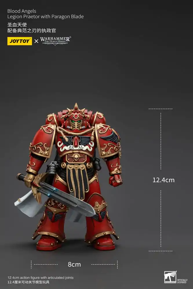 Warhammer The Horus Heresy Akční figurka 1/18 Blood Angels Legion Praetor s Paragon Blade 13 cm fotografii produktu