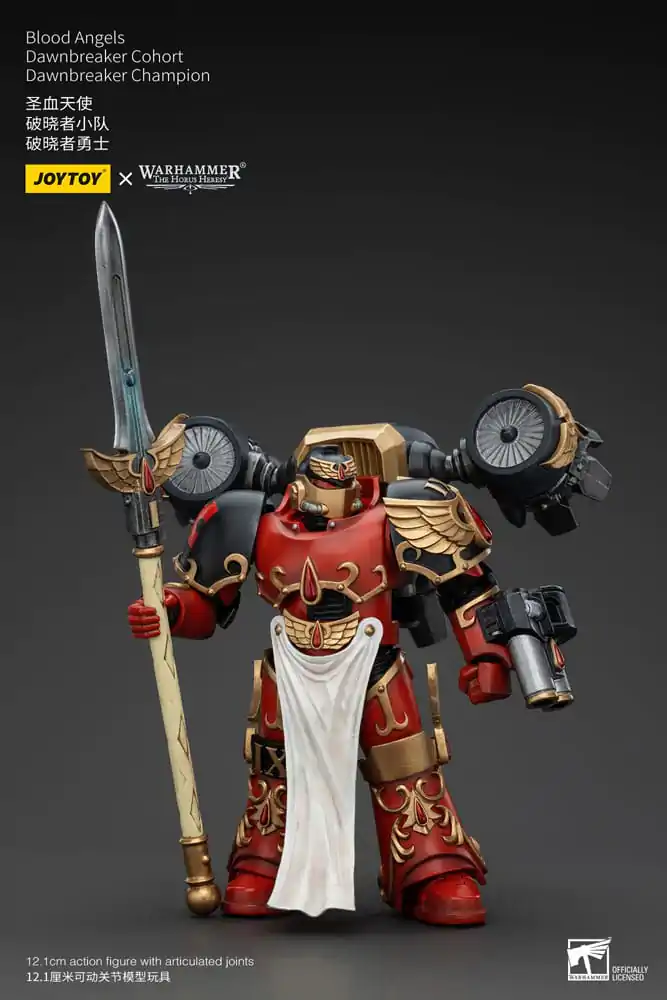 Warhammer The Horus Heresy akční figurka 1/18 Blood Angels Raldoron First Captain of the Blood Angels 13 cm fotografii produktu