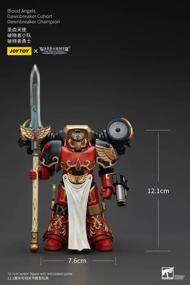 Warhammer The Horus Heresy akční figurka 1/18 Blood Angels Raldoron First Captain of the Blood Angels 13 cm fotografii produktu