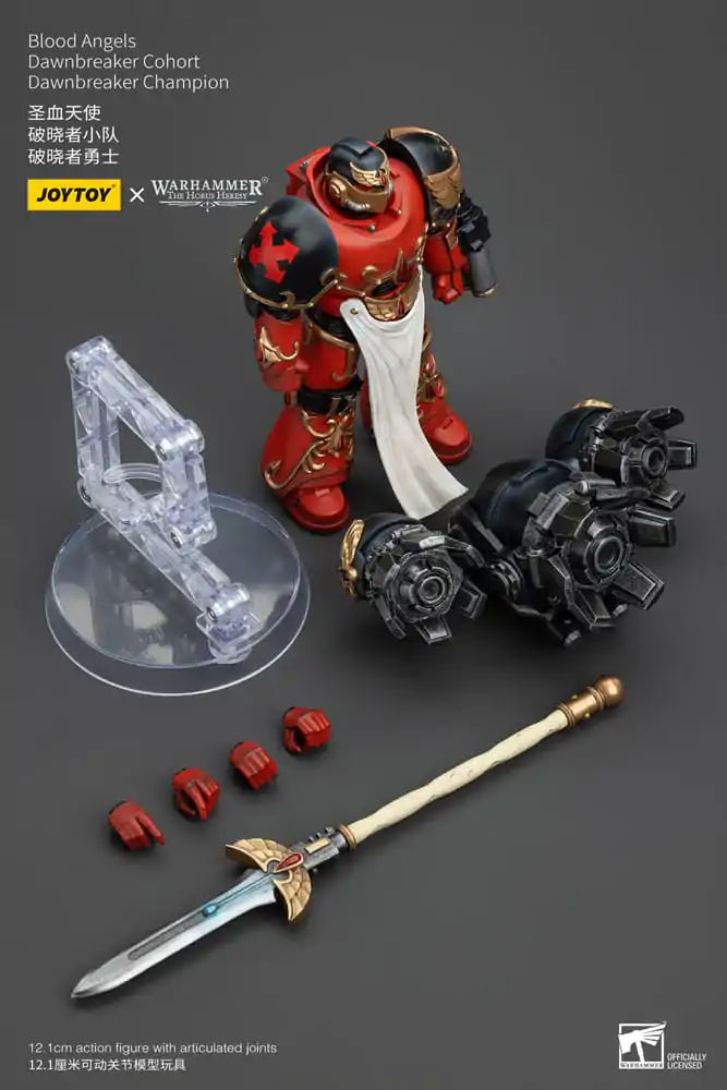 Warhammer The Horus Heresy akční figurka 1/18 Blood Angels Raldoron First Captain of the Blood Angels 13 cm fotografii produktu