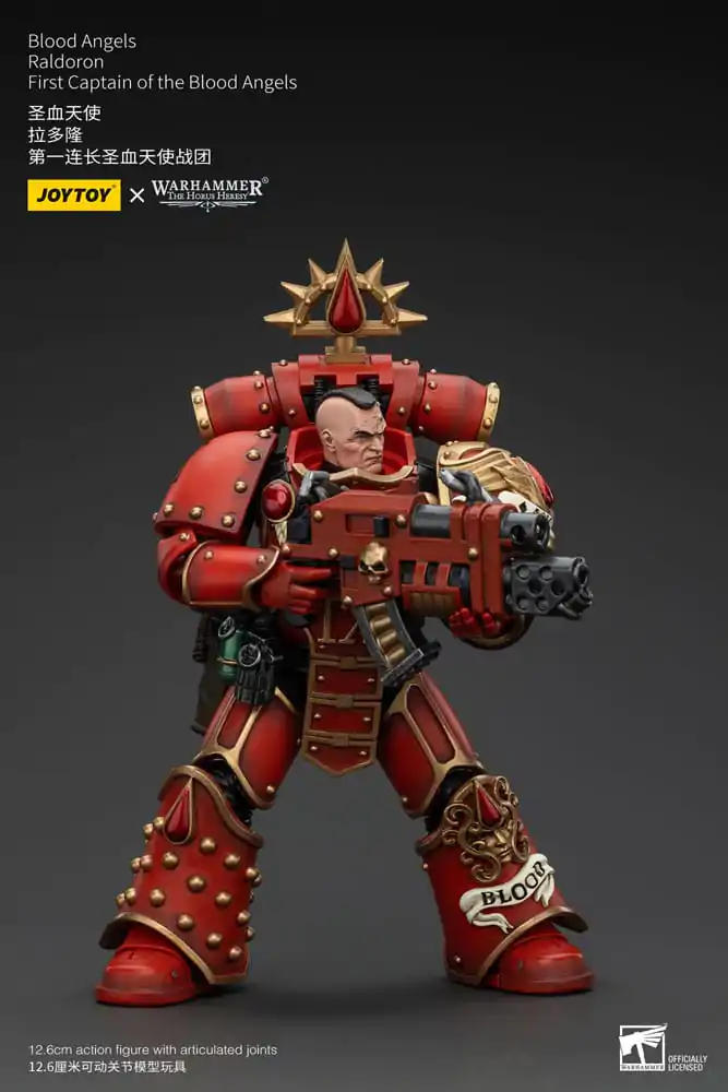 Warhammer The Horus Heresy Akční figurka 1/18 Blood Angels Raldoron First Captain of the Blood Angels 13 cm fotografii produktu