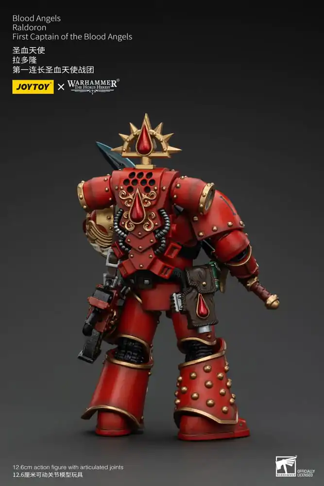 Warhammer The Horus Heresy Akční figurka 1/18 Blood Angels Raldoron First Captain of the Blood Angels 13 cm fotografii produktu