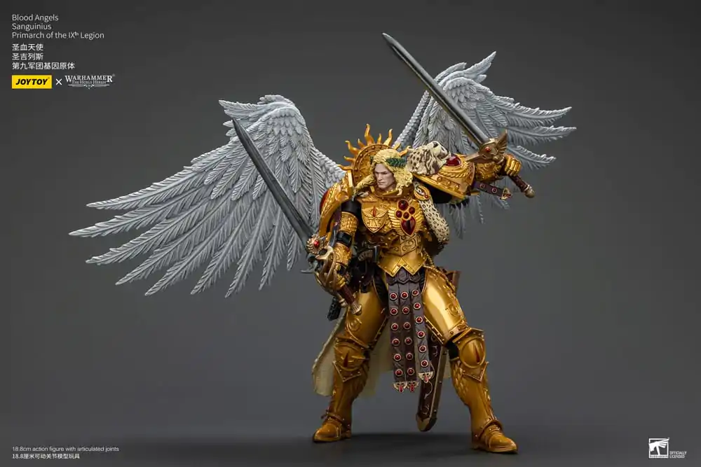 Warhammer The Horus Heresy akční figurka 1/18 Blood Angels Sanguinius Primarch of the IXth Legion 19 cm fotografii produktu