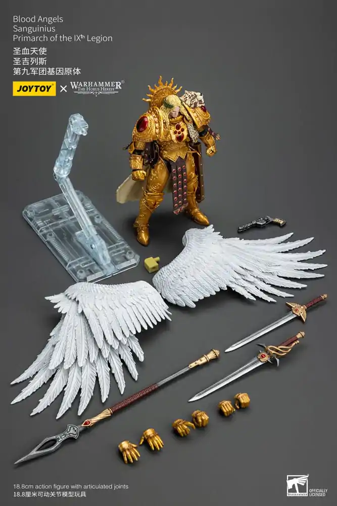 Warhammer The Horus Heresy akční figurka 1/18 Blood Angels Sanguinius Primarch of the IXth Legion 19 cm fotografii produktu