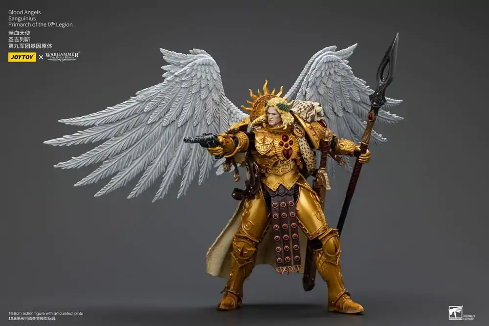 Warhammer The Horus Heresy akční figurka 1/18 Blood Angels Sanguinius Primarch of the IXth Legion 19 cm fotografii produktu