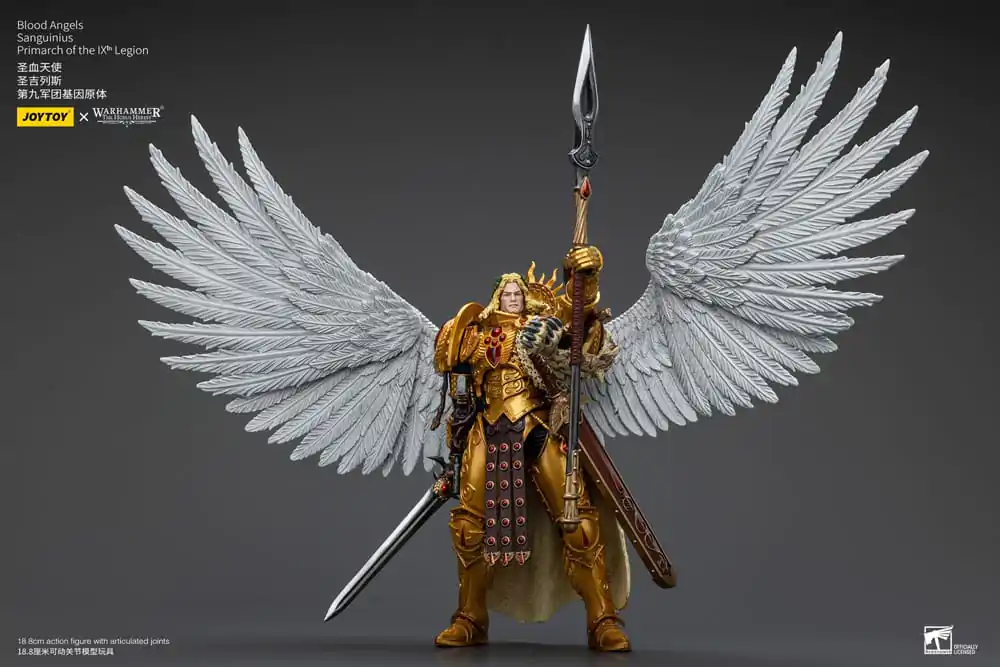 Warhammer The Horus Heresy akční figurka 1/18 Blood Angels Sanguinius Primarch of the IXth Legion 19 cm fotografii produktu