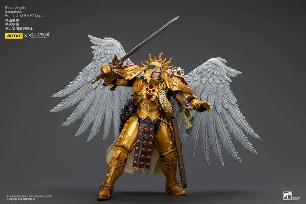 Warhammer The Horus Heresy akční figurka 1/18 Blood Angels Sanguinius Primarch of the IXth Legion 19 cm fotografii produktu