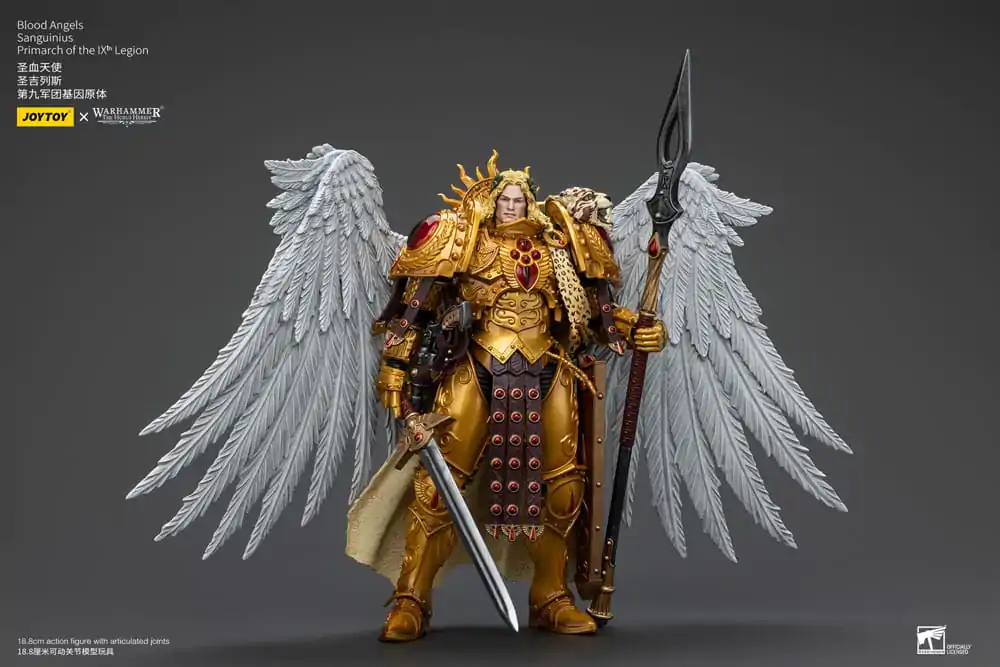 Warhammer The Horus Heresy akční figurka 1/18 Blood Angels Sanguinius Primarch of the IXth Legion 19 cm fotografii produktu