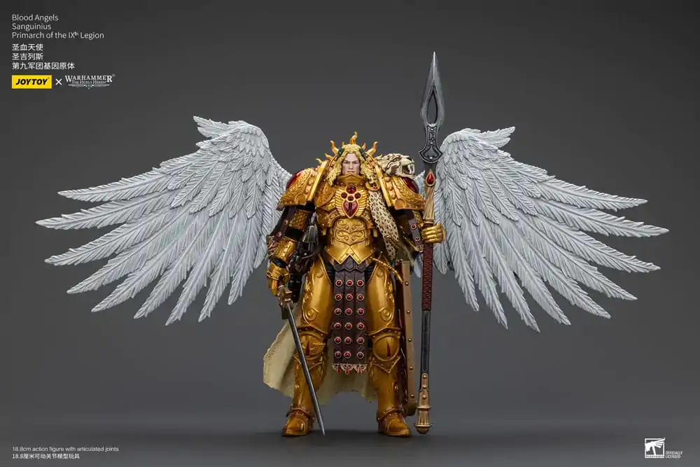 Warhammer The Horus Heresy akční figurka 1/18 Blood Angels Sanguinius Primarch of the IXth Legion 19 cm fotografii produktu