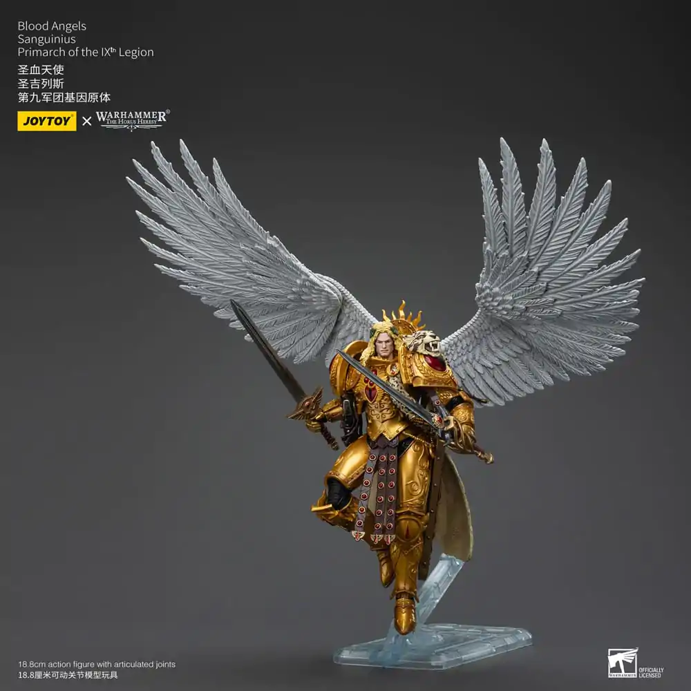 Warhammer The Horus Heresy akční figurka 1/18 Blood Angels Sanguinius Primarch of the IXth Legion 19 cm fotografii produktu