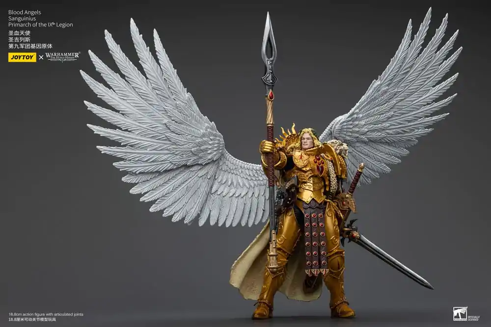 Warhammer The Horus Heresy akční figurka 1/18 Blood Angels Sanguinius Primarch of the IXth Legion 19 cm fotografii produktu