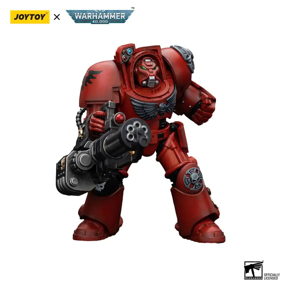 Warhammer The Horus Heresy akční figurka 1/18 Blood Angels Terminator Squad Terminátor s Assault Cannon 14 cm fotografii produktu