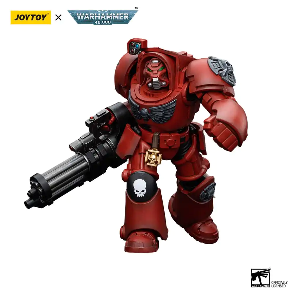 Warhammer The Horus Heresy akční figurka 1/18 Blood Angels Terminator Squad Terminátor s Assault Cannon 14 cm fotografii produktu