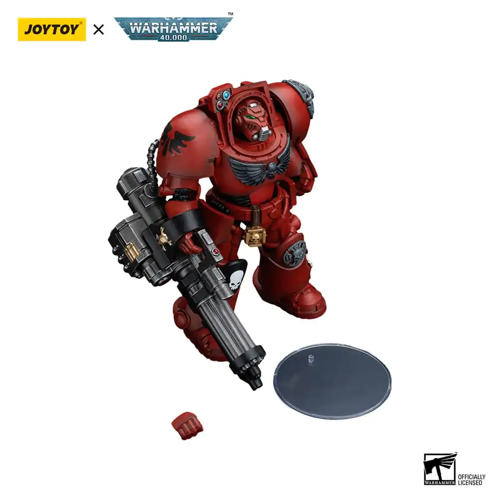 Warhammer The Horus Heresy akční figurka 1/18 Blood Angels Terminator Squad Terminátor s Assault Cannon 14 cm fotografii produktu