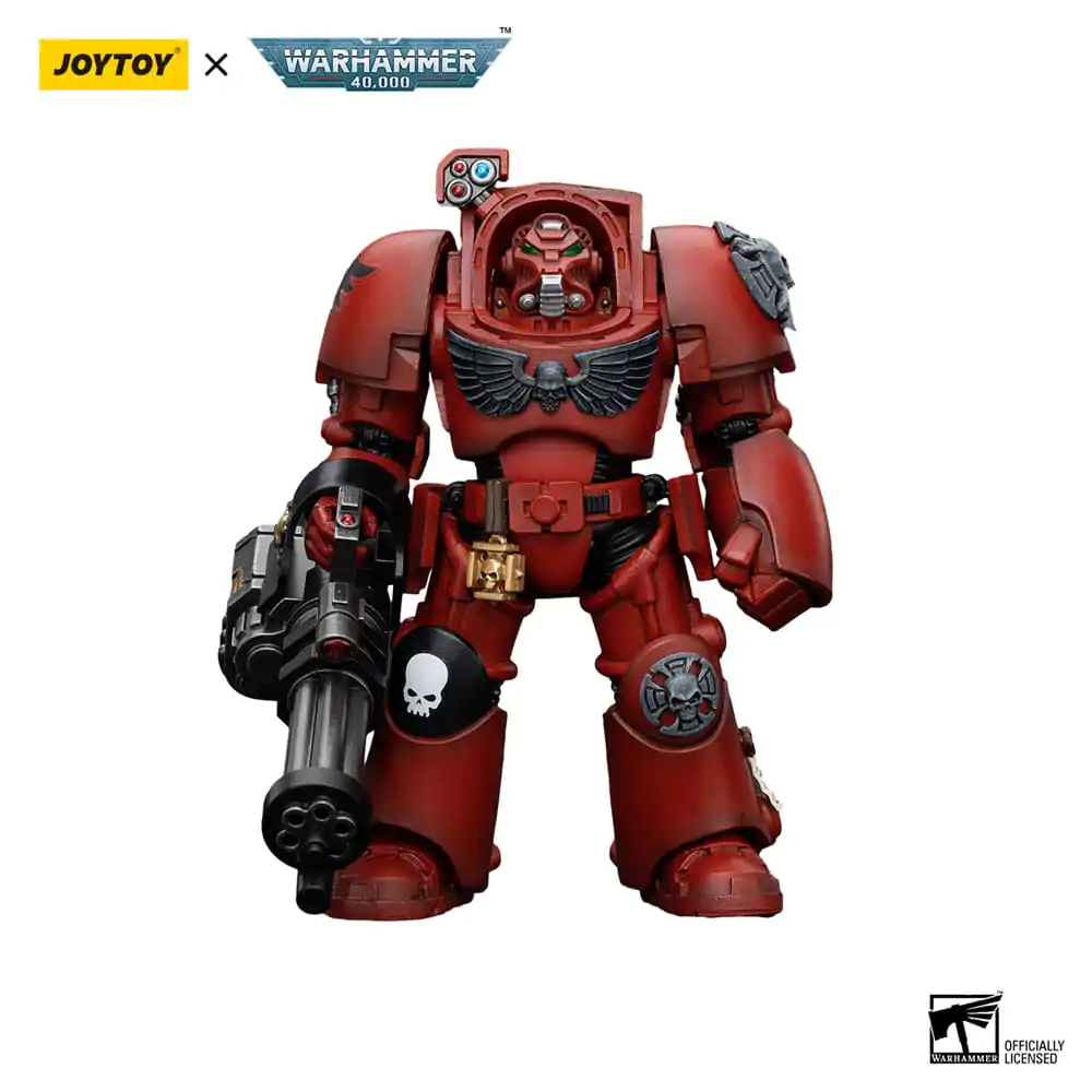 Warhammer The Horus Heresy akční figurka 1/18 Blood Angels Terminator Squad Terminátor s Assault Cannon 14 cm fotografii produktu