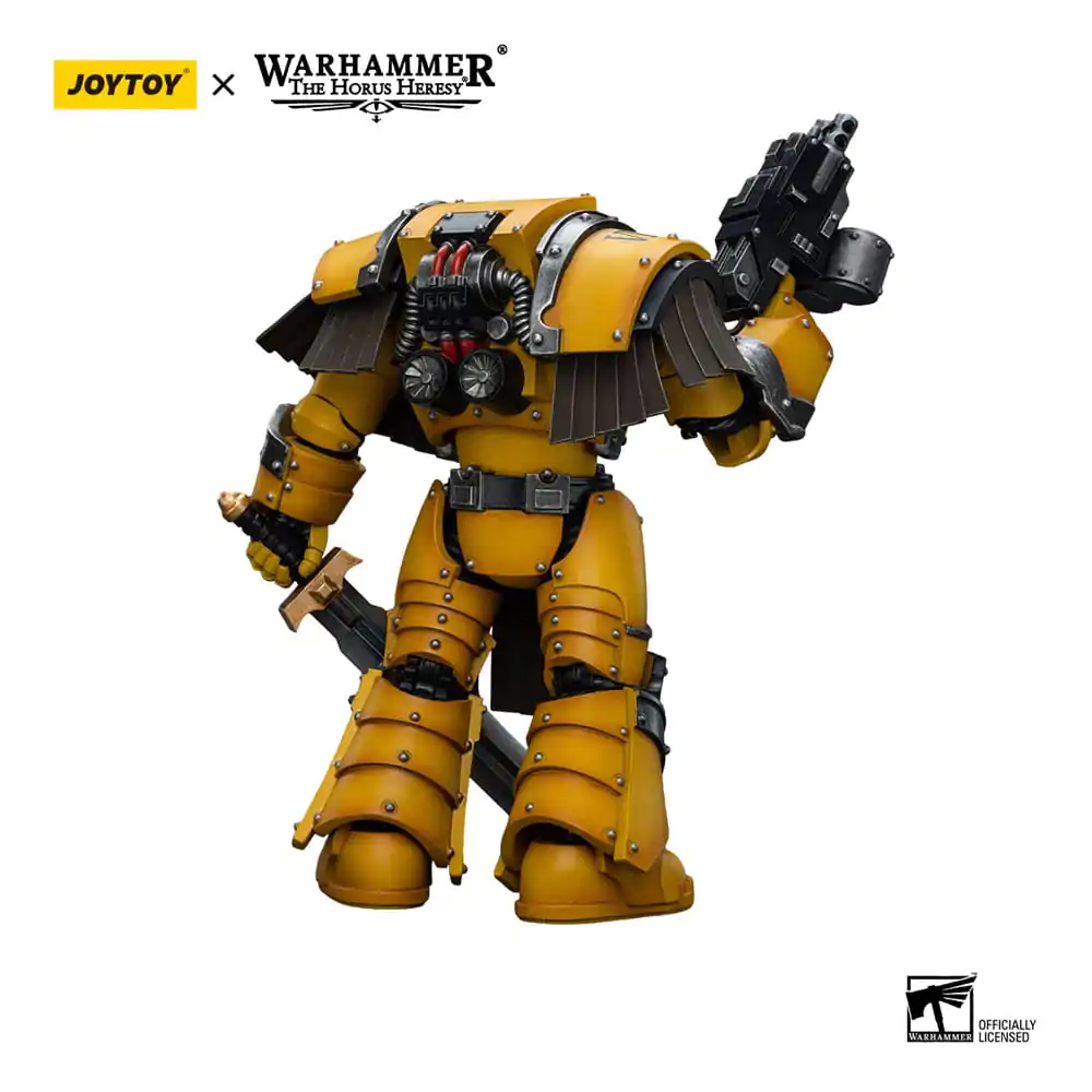 Warhammer The Horus Heresy Akční figurka 1/18 Imperial Fists Legion Cataphractii Terminator Squad Legion Cataphractii Sergeant s Power Sword 12 cm fotografii produktu