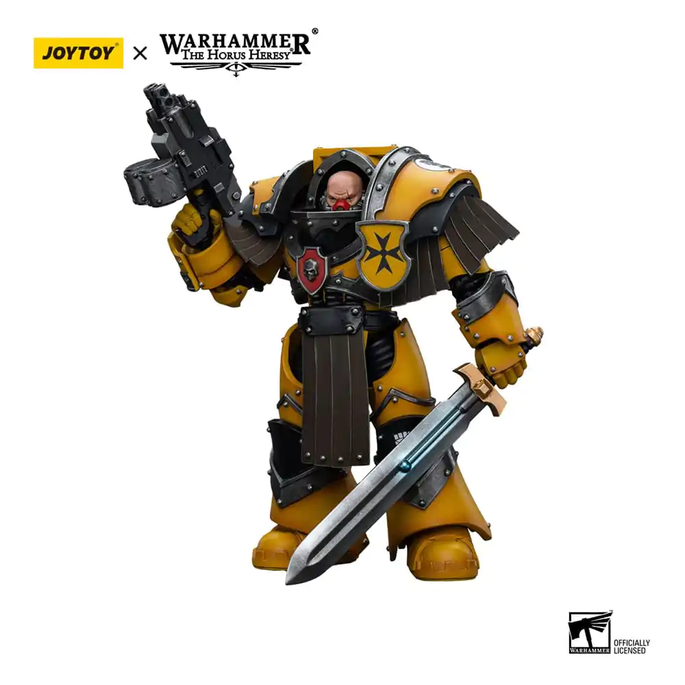 Warhammer The Horus Heresy Akční figurka 1/18 Imperial Fists Legion Cataphractii Terminator Squad Legion Cataphractii Sergeant s Power Sword 12 cm fotografii produktu