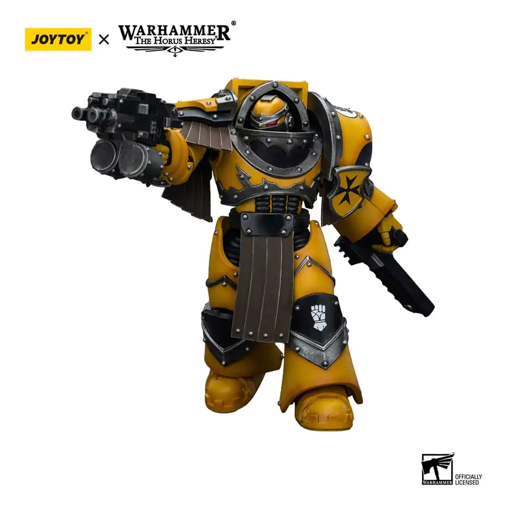 Warhammer The Horus Heresy akční figurka 1/18 Imperial Fists Legion Cataphractii Terminator Squad Legion Cataphractii s Chainfist 12 cm fotografii produktu