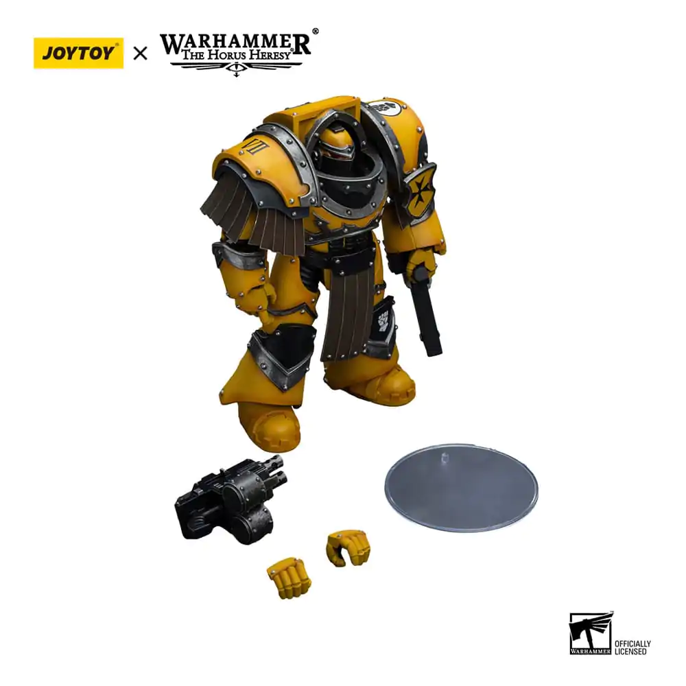 Warhammer The Horus Heresy akční figurka 1/18 Imperial Fists Legion Cataphractii Terminator Squad Legion Cataphractii s Chainfist 12 cm fotografii produktu