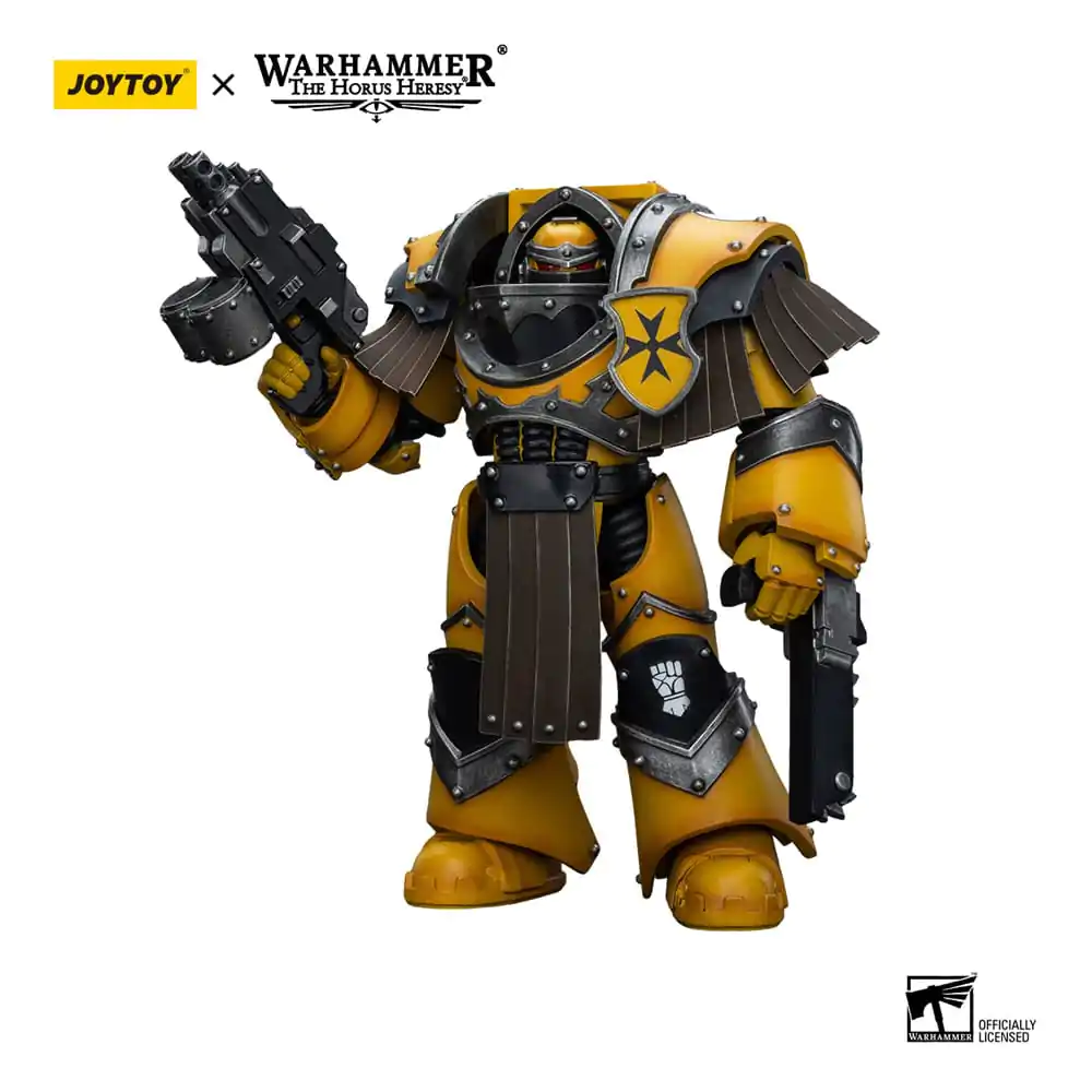 Warhammer The Horus Heresy akční figurka 1/18 Imperial Fists Legion Cataphractii Terminator Squad Legion Cataphractii s Chainfist 12 cm fotografii produktu