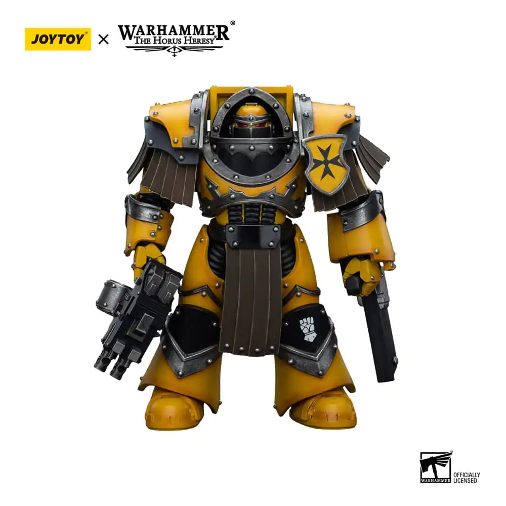 Warhammer The Horus Heresy akční figurka 1/18 Imperial Fists Legion Cataphractii Terminator Squad Legion Cataphractii s Chainfist 12 cm fotografii produktu