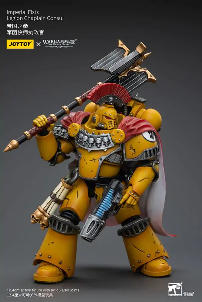 Warhammer The Horus Heresy akční figurka 1/18 Imperial Fists Legion Chaplain Consul 12 cm fotografii produktu