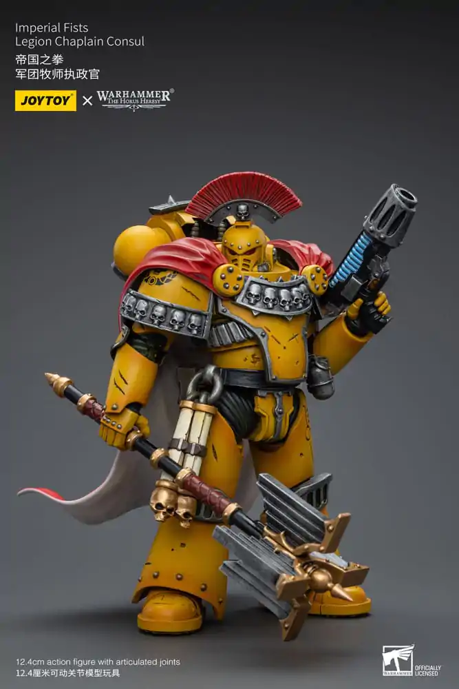 Warhammer The Horus Heresy akční figurka 1/18 Imperial Fists Legion Chaplain Consul 12 cm fotografii produktu