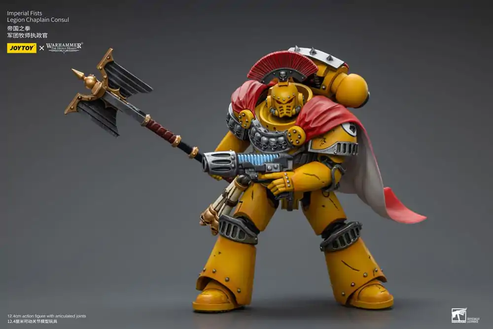 Warhammer The Horus Heresy akční figurka 1/18 Imperial Fists Legion Chaplain Consul 12 cm fotografii produktu