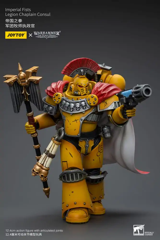 Warhammer The Horus Heresy akční figurka 1/18 Imperial Fists Legion Chaplain Consul 12 cm fotografii produktu