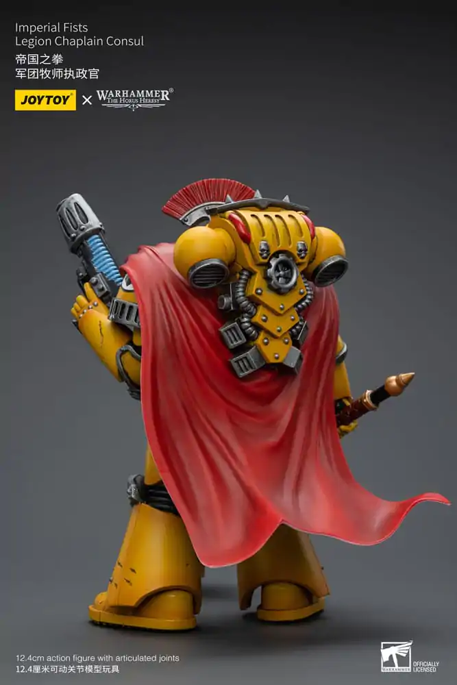 Warhammer The Horus Heresy akční figurka 1/18 Imperial Fists Legion Chaplain Consul 12 cm fotografii produktu