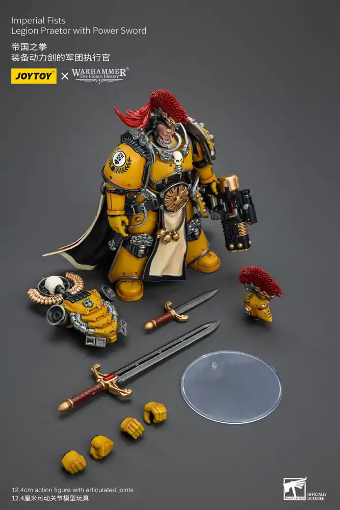 Warhammer The Horus Heresy akční figurka 1/18 Imperial Fists Legion Praetor s Power Sword 12 cm fotografii produktu